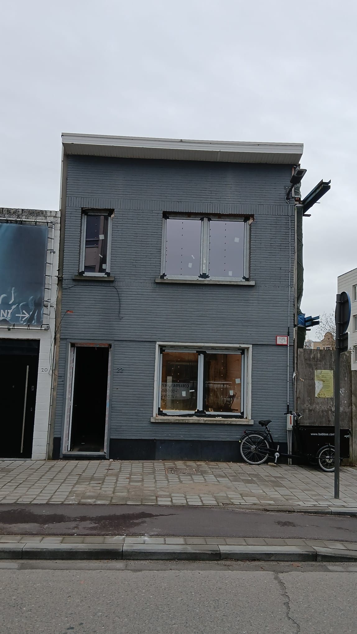 Gevelrenovatie met nieuwe ramen